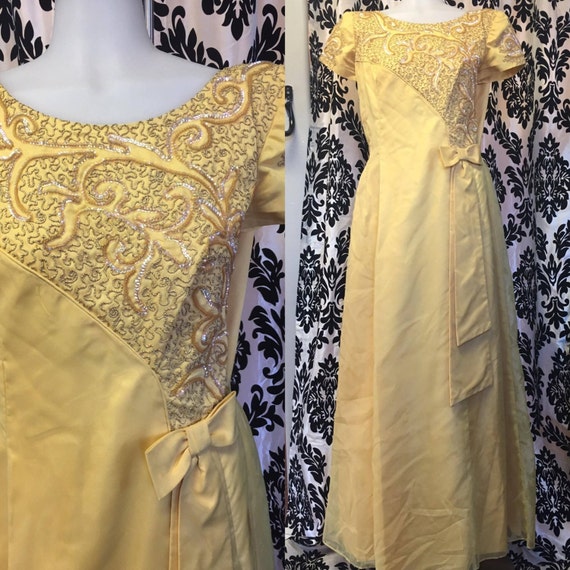 EMMA DOMB GOLDEN Goddess dress