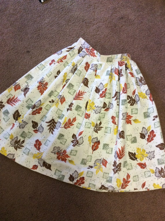 50's Thanksgiving Circle Skirt