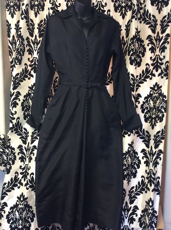 Stunning 40's Ceil Chapman Wiggle Dress