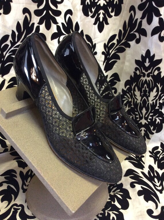 40's Woven Lace Dickerson Shoes