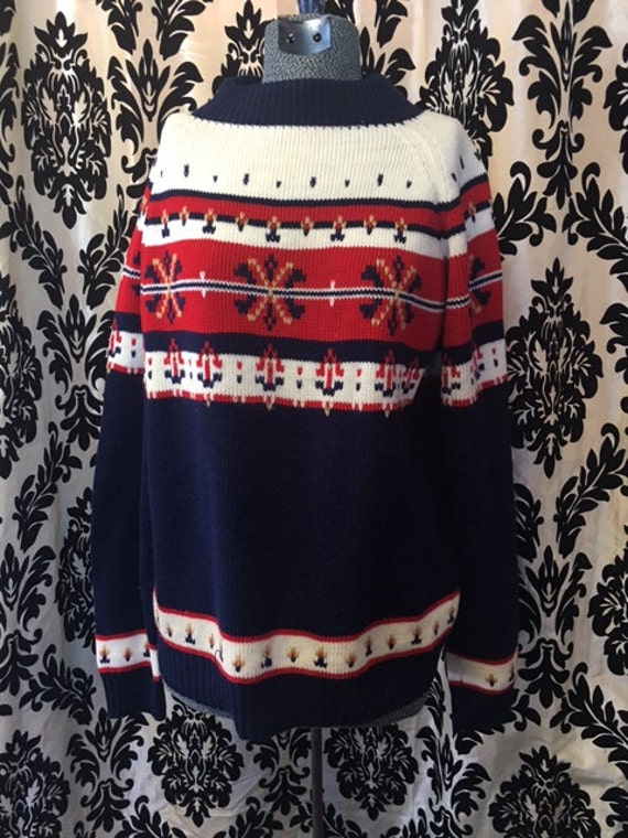Vintage Inspired Acrylic Fiber Sweater