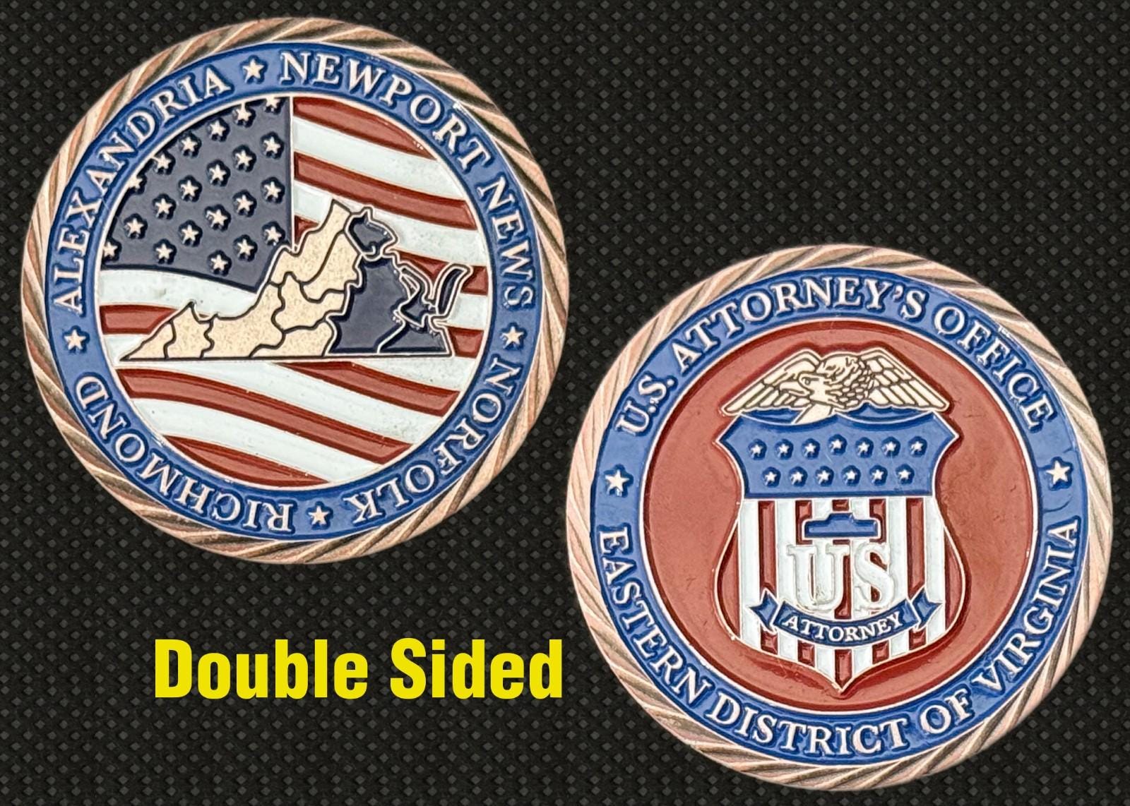 District Attorney Badge - Etsy