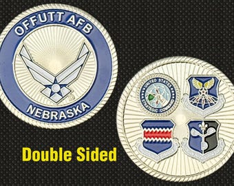 Offutt AFB Nebraska (Strategic Command) Challenge Coin - 4L