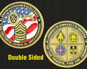 CSM James W. Breckinridge (For The Troops) Challenge Coin - 4L