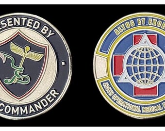 436th Operational Medical Readiness Squadron Challenge Coin - 4B