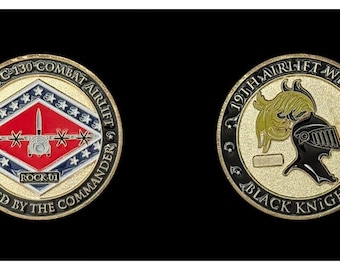 19th Airlift Wing C-130 Combat Airlift Challenge Coin - 4A