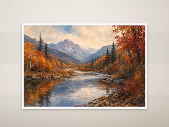 Autumn Mountain Serenity