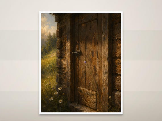 Set of 4 Mountain Landscape Prints