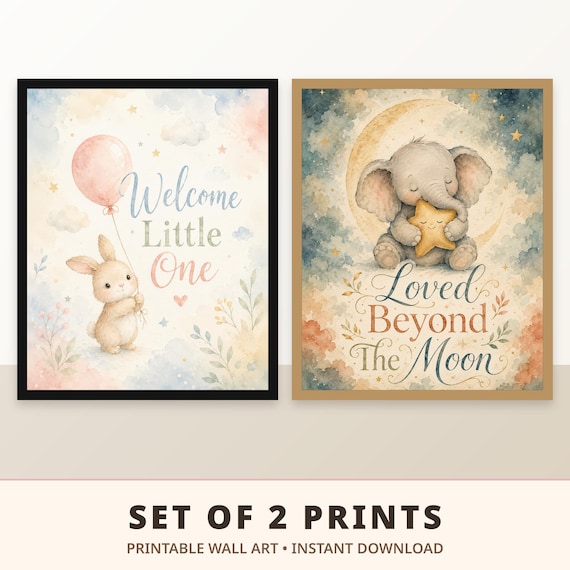 Set of 2 Bunny Balloon