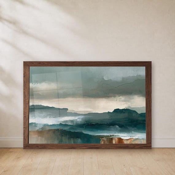 Set of 4 Abstract Landscape Prints
