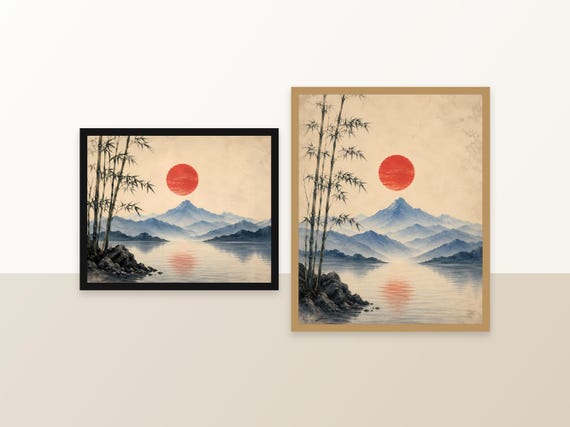 Bamboo Mountains Lake