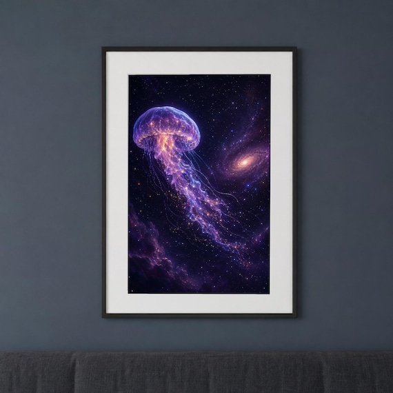 Cosmic Jellyfish Prints