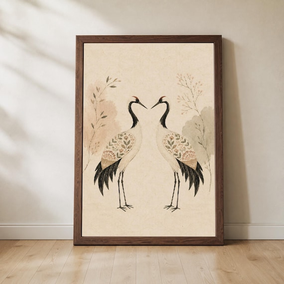 Cranes Print
