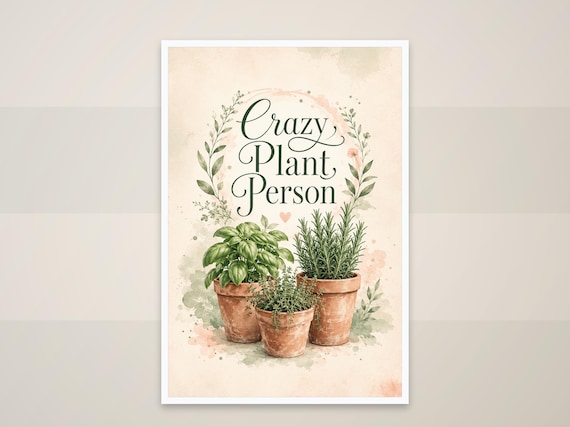 Botanical Herb Print: Sage