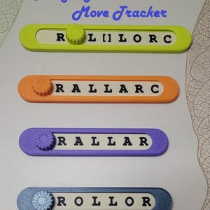 Mahjong Charleston Turn Tracker, Magnetic, Customizable, American NMJL Assist Tool