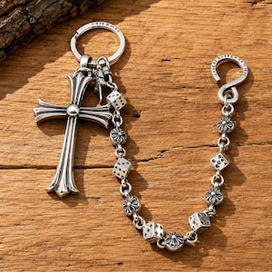 Chrome Hearts Wallet Chain 925 - Etsy