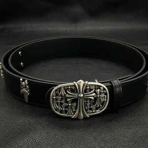 Chrome Hearts Sterling Silver Belt - Etsy display picture 1