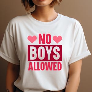 No se permiten niños PNG / Diseño divertido de camiseta anti-San Valentín (descarga digital)