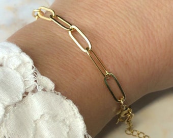 ABIGAIL Chain Bracelet in Gold