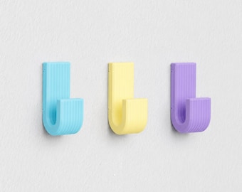 Ganci decorativi da parete, colorati e minimalisti, appendiabiti moderno per ingresso, appendiabiti per borse, asciugamani e chiavi, ideale per la sala giochi.
