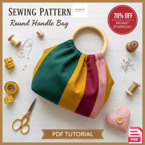 Wzór na torebkę | Torebka dla początkujących DIY (do pobrania w formacie PDF)