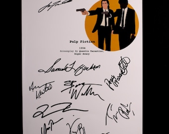 Pulp Fiction-filmscenario – Scriptboek met zachte kaft – Iconische misdaadbioscoop