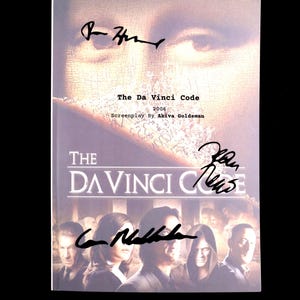 The Da Vinci Code Drehbuch – Softcover Drehbuch – Mystery Thriller Drehbuch