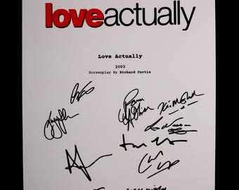 Guión de Love Actually (Libro de tapa blanda) – Guión de película de comedia romántica y drama