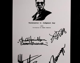 Scriptboek Terminator 2: de dag des oordeels – scenario met zachte kaft – klassieke sciencefiction-actiefilm