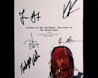 Pirates of the Caribbean: The Curse of the Black Pearl Scriptboek – Scenario met zachte kaft