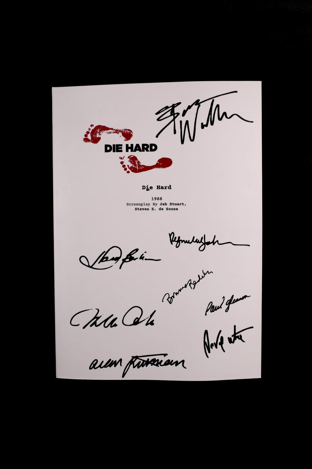 Die Hard Script Book – Soft Cover Screenplay – Classic Action Thriller ...