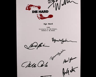 Die-hard scriptboek – scenario met zachte kaft – klassieke actiethrillerfilm