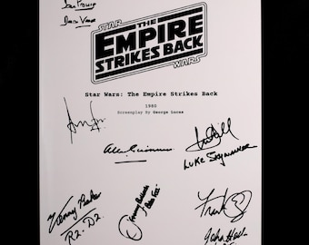 Star Wars: The Empire Strikes Back Scriptboek – Scenario met zachte kaft – Epische scifi-avonturenfilm