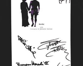 Rocky (1976) Scriptboek – Scenario met zachte kaft – Script klassiek sportdrama