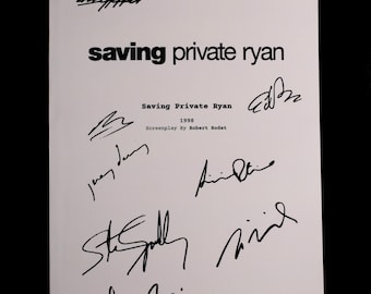 Private Ryan-scriptboek opslaan – scenario met zachte kaft – script historisch oorlogsdrama