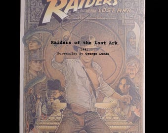 Indiana Jones: Raiders of the Lost Ark Script Book – Scenario met zachte kaft – Klassieke avonturenfilm