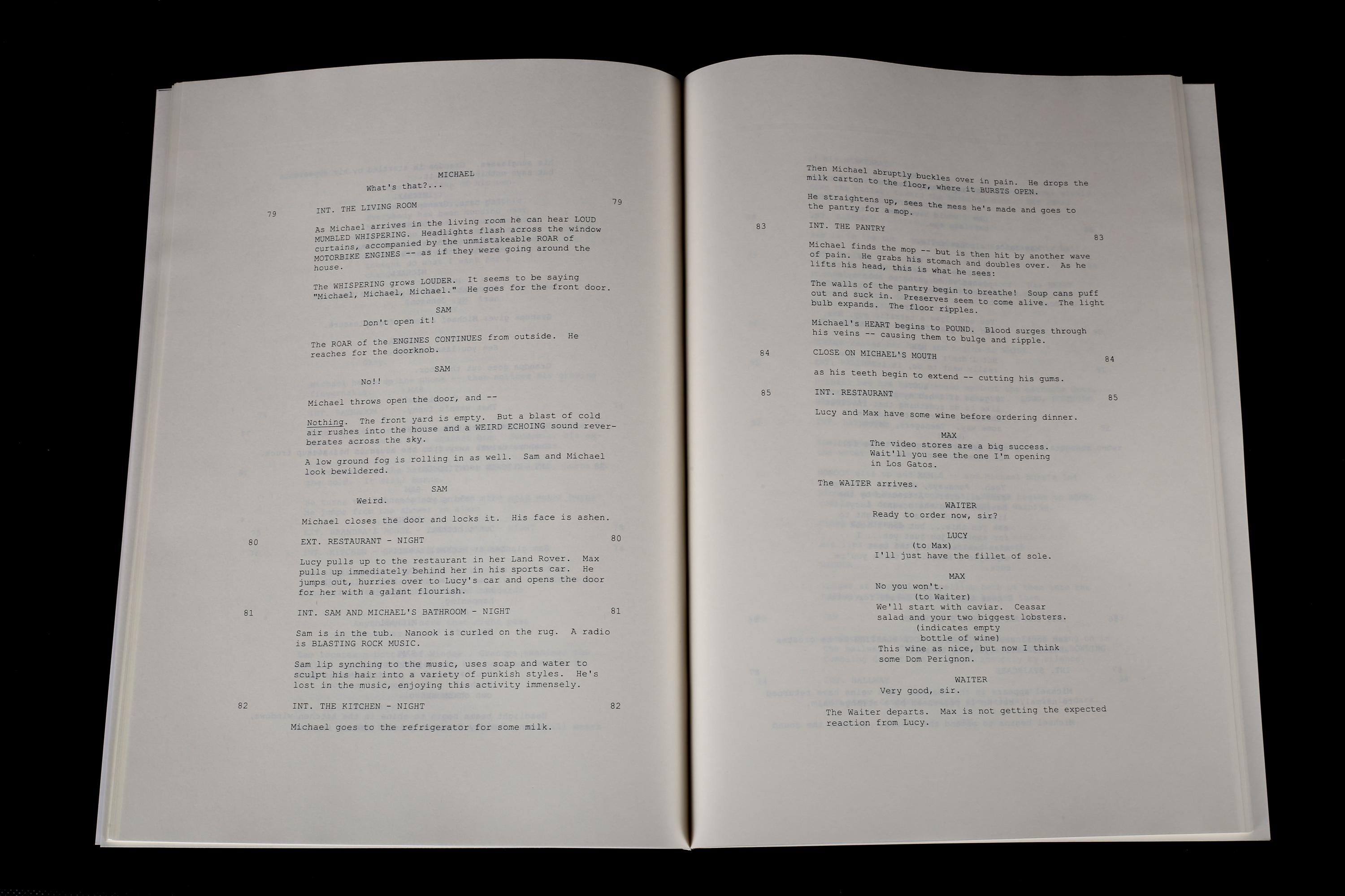 The Lost Boys Script Book – Soft Cover Screenplay – Cult Vampire Horror ...