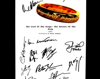 The Lord of the Rings: The Return of the King Scriptboek – Scenario met zachte kaft – Epische fantasy-avonturenfilm