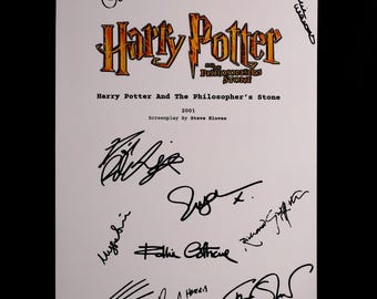 Scriptboek Harry Potter en de Steen der Wijzen – Scenario met zachte kaft – Script fantasie-avonturenfilm