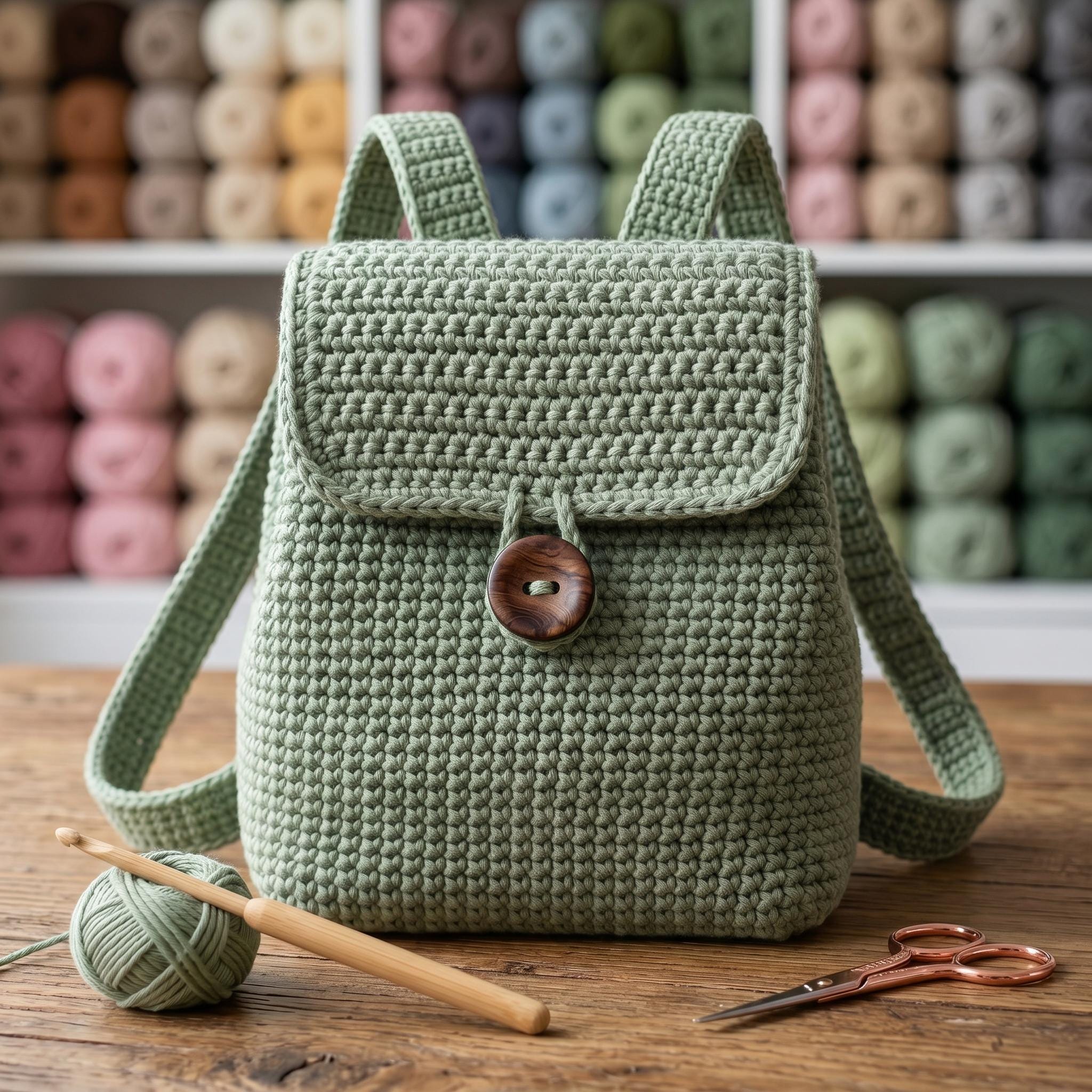 Crochet Mini Backpack Pattern | Beginner Friendly Doll Bag (PDF Pattern ...