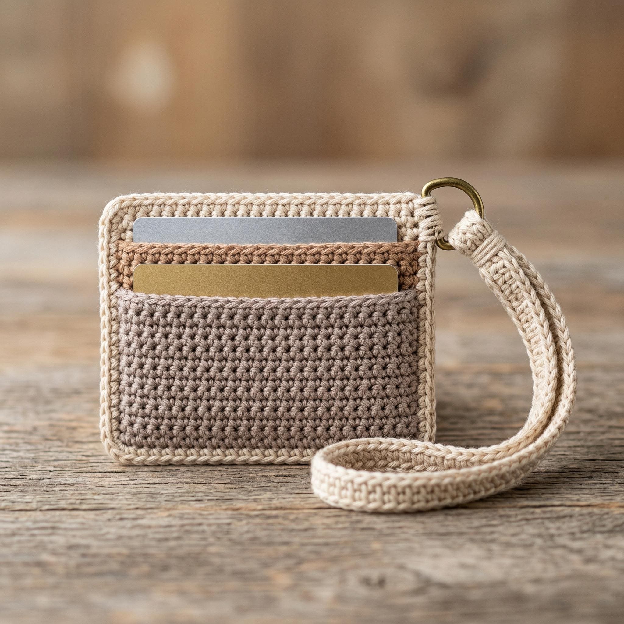 40 Small Purse Crochet Patterns for Chic, Portable Bags and Mini Accessories 23 Crochet Card Holder Pattern Minimalist Wallet