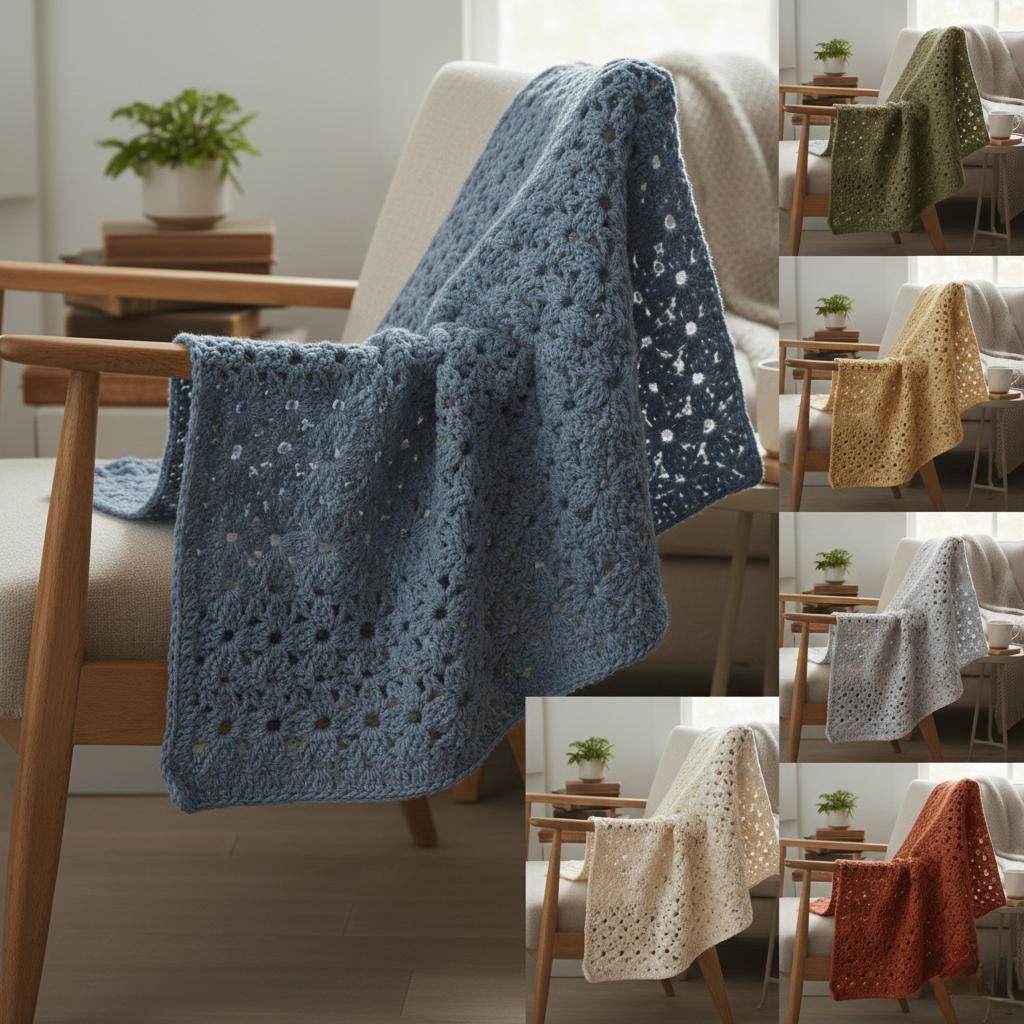 34 Crochet V-Stitch Patterns You Won't Want To Miss 9 Morning Glory Crochet Shawl