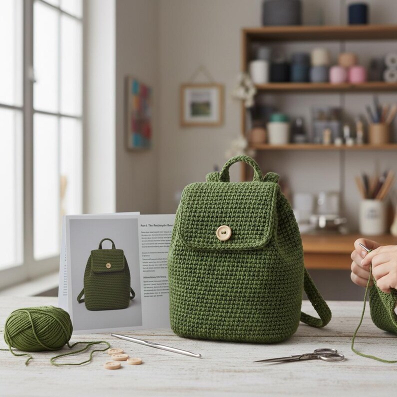 Crochet Mini Backpack Pattern | Beginner Friendly Doll Bag (PDF Pattern ...