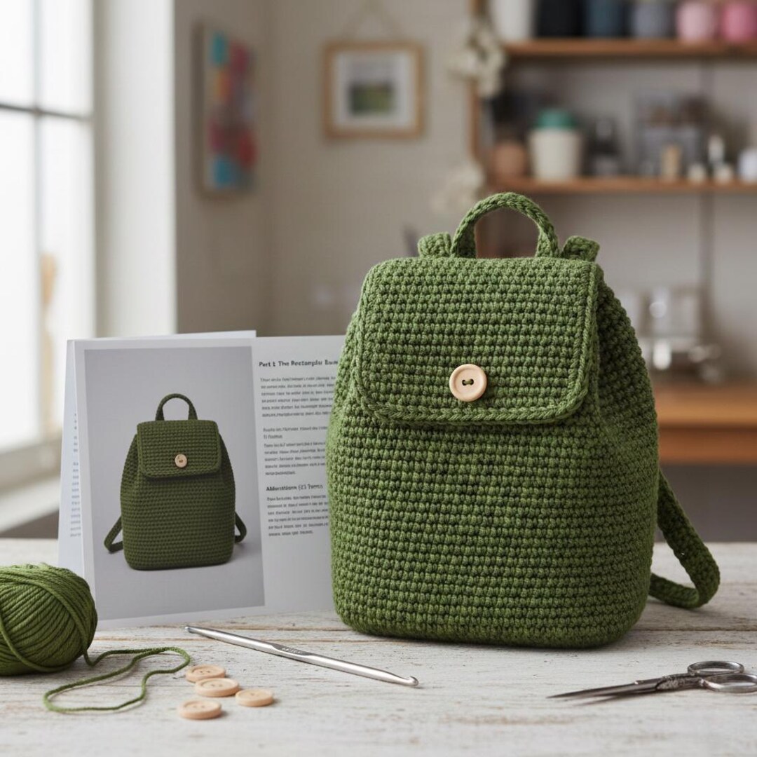 Crochet Mini Backpack Pattern | Beginner Friendly Doll Bag (PDF Pattern ...