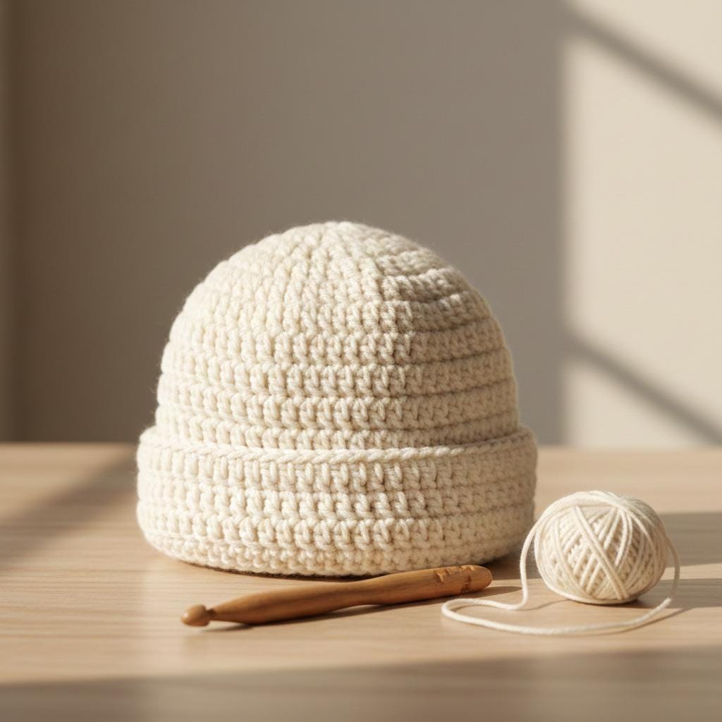 33 Baby Hat Crochet Patterns for Keepsake Gifts, Photo Props, and Everyday Wear 22 Herringbone Single Crochet Baby Hat