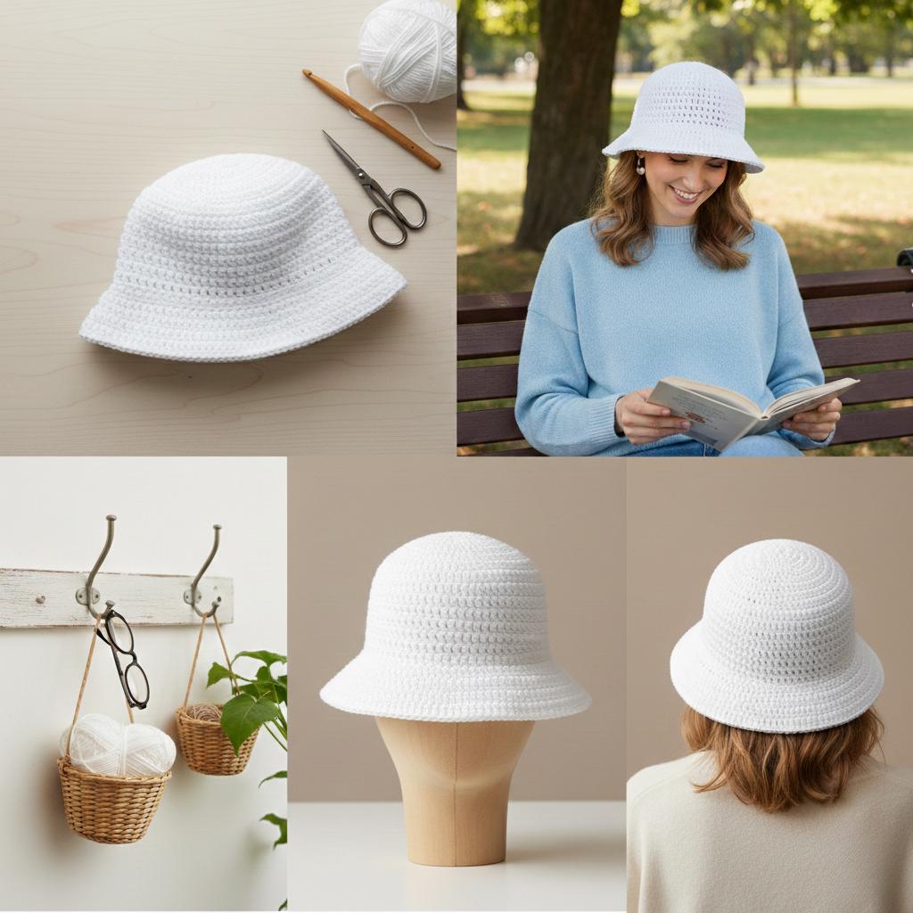 Easy Crochet Bucket Hat Pattern – Beginner Friendly & Simple - Etsy