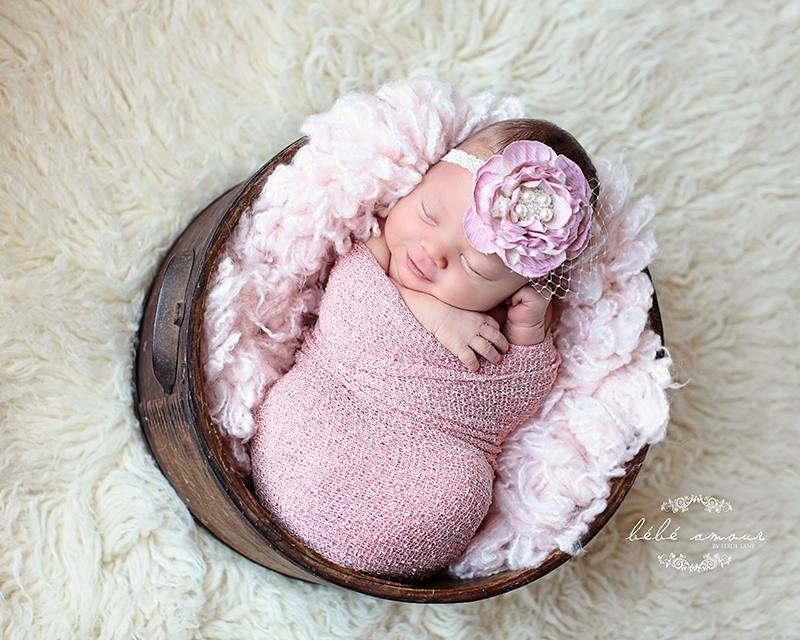 Stretch wrap 'BLUSH' newborn stretch wrap / scarf Etsy