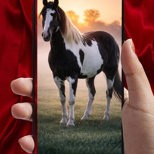 Paint Horse Live Android Wallpaper