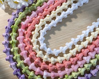 Muticolor Puakenikeni Flower Beads,Hawaiian Pakalana Flower Beads,Sturdy Waterproof Heat & Break Resistant,Jewelry Making,Garland Lei,CarLei