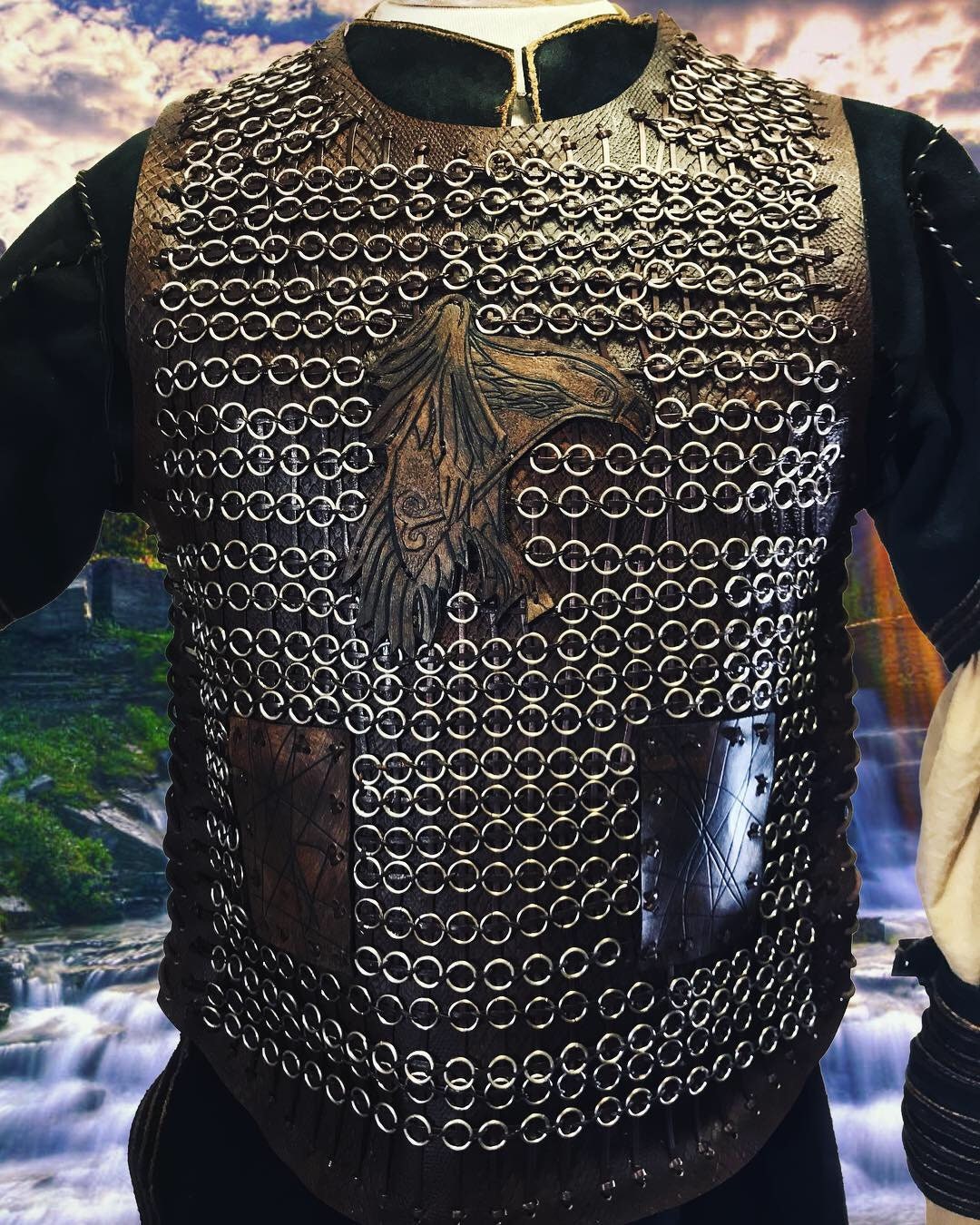 Leather Tunic worn by Bjorn Lothbrok (Alexander Ludwig) as seen in Vikings  (Season 5)